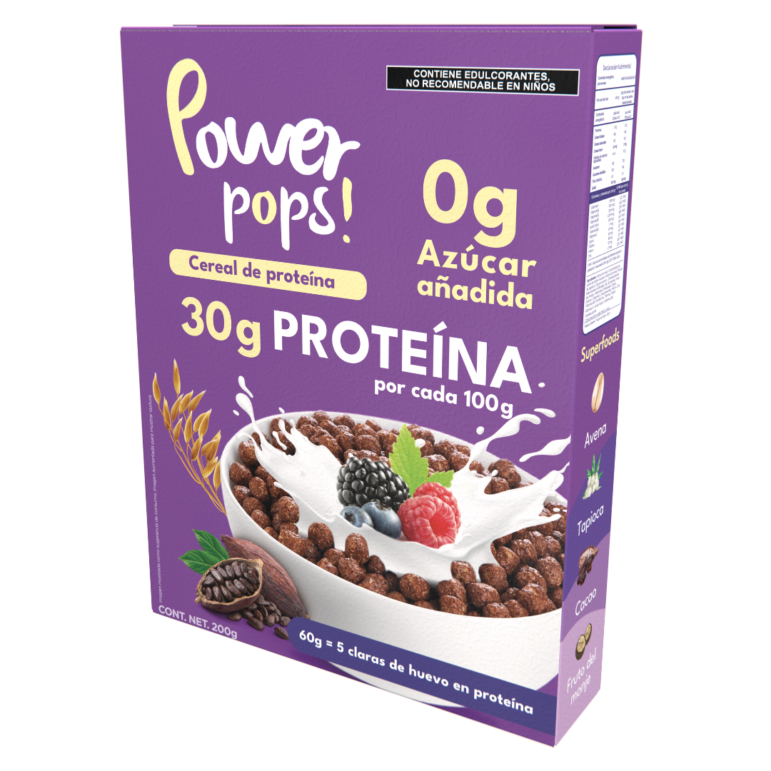 Caja de 28 pzas Power pops! distribuidor